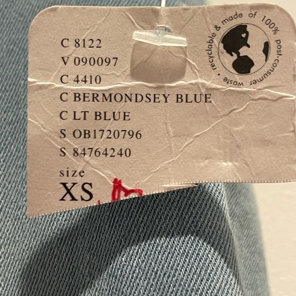 We The Free People In My Feelings Sz XS Cropped Slim Flare Jeans Stretch NWT - Picture 5 of 11